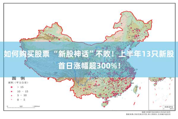 如何购买股票 “新股神话”不败！上半年13只新股首日涨幅超300%！