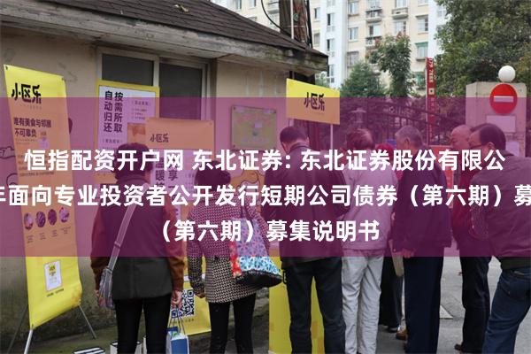 恒指配资开户网 东北证券: 东北证券股份有限公司2025年面向专业投资者公开发行短期公司债券(第六期)募集说明书